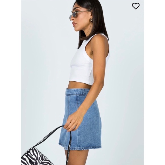 Princess Polly Denim Skirt - Picture 5 of 11